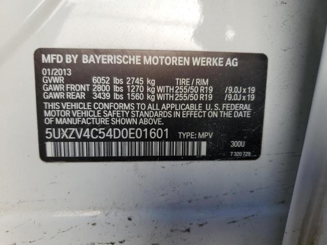 Photo 14 from auction – 2013 BMW X5 XDRIVE3 with VIN 5UXZV4C54D0E01601