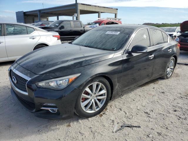 Photo 1 from auction – 2014 INFINITI Q50 BASE with VIN JN1BV7AP5EM683573