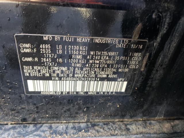 Photo 14 from auction – 2017 SUBARU OUTBACK 2. with VIN 4S4BSADC7H3283614