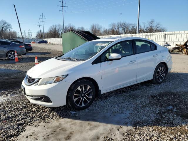 HONDA CIVIC EX 2014 with VIN 19XFB2F89EE013115 - Photo from auction