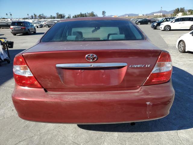 Photo 6 from auction – 2004 TOYOTA CAMRY LE with VIN 4T1BE32K04U366609