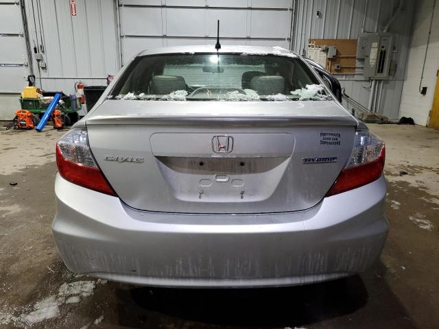 Photo 6 from auction – 2012 HONDA CIVIC HYBR with VIN JHMFB4F25CS002287