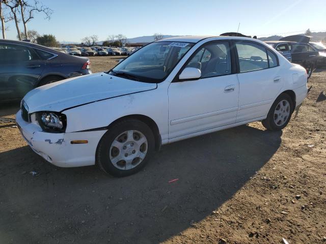 HYUNDAI ELANTRA GL 2001 with VIN KMHDN45D41U224853 - Photo from auction