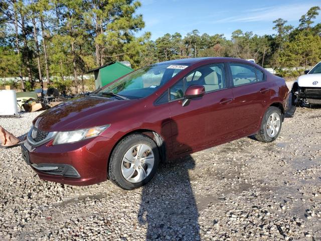 HONDA CIVIC LX 2013 with VIN 2HGFB2F55DH575541 - Photo from auction
