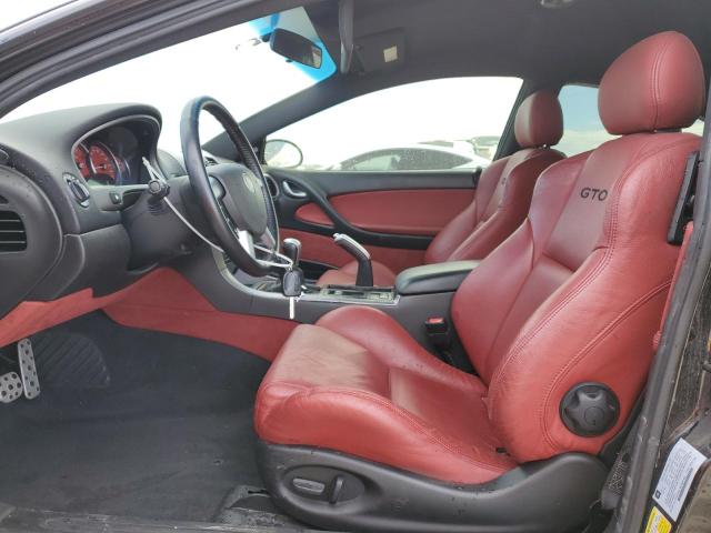 Photo 7 from auction – 2006 PONTIAC GTO with VIN 6G2VX12U06L829642
