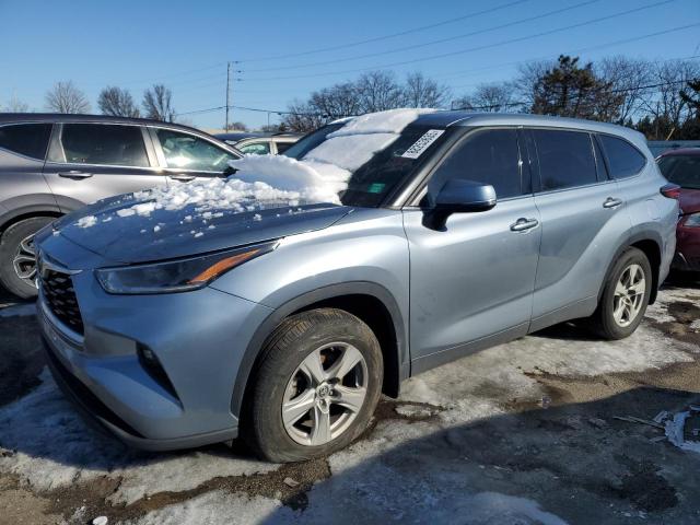 TOYOTA HIGHLANDER 2021 with VIN 5TDBZRBH2MS150670 - Photo from auction