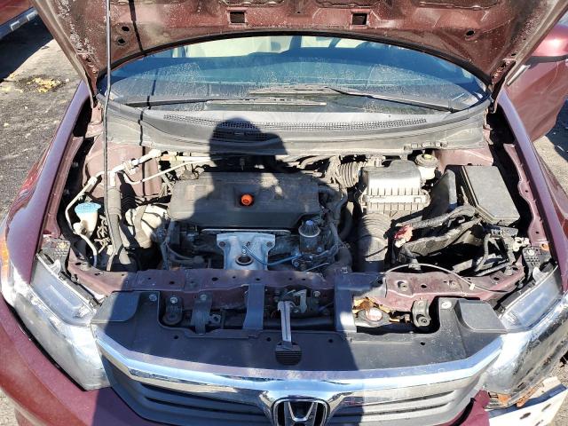 Photo 11 from auction – 2012 HONDA CIVIC LX with VIN 2HGFB2F53CH545002