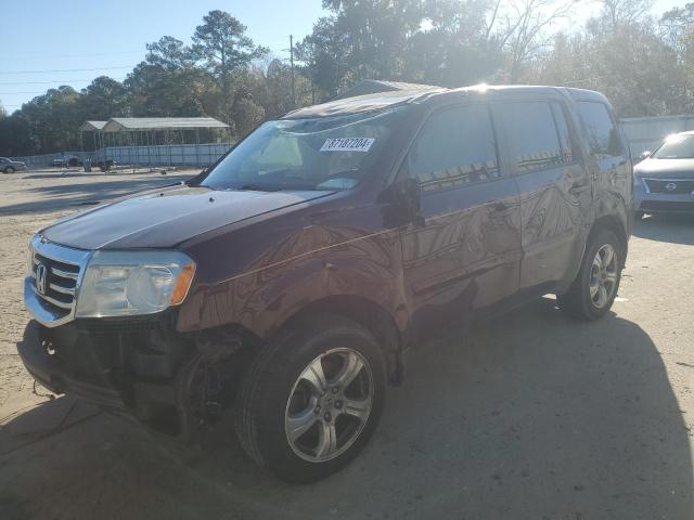 HONDA PILOT EXL 2013 with VIN 5FNYF3H53DB039997 - Photo from auction