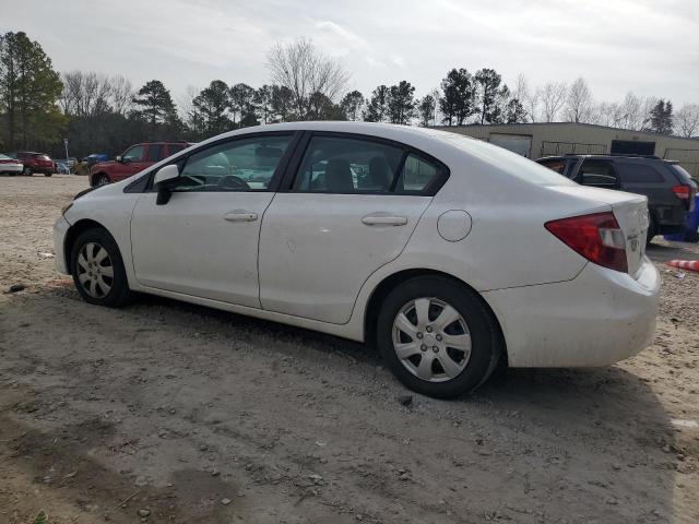Photo 2 from auction – 2012 HONDA CIVIC LX with VIN 2HGFB2F57CH595076