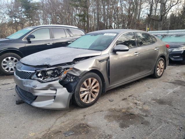 KIA OPTIMA EX 2016 with VIN 5XXGU4L33GG107326 - Photo from auction