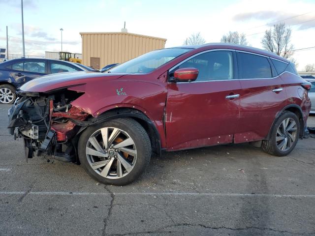 NISSAN MURANO SL 2020 with VIN 5N1AZ2CS7LN134591 - Photo from auction