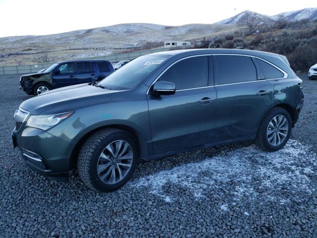ACURA MDX TECHNO 2014 with VIN 5FRYD4H4XEB029891 - Photo from auction