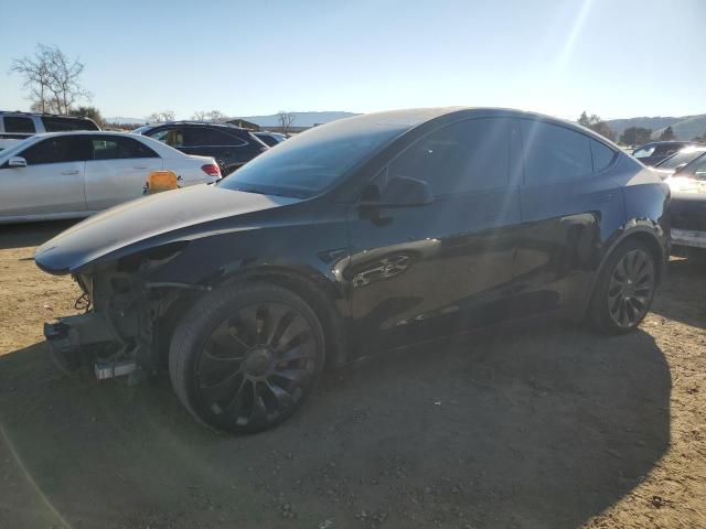 TESLA MODEL Y 2022 with VIN 7SAYGDEF9NF547587 - Photo from auction
