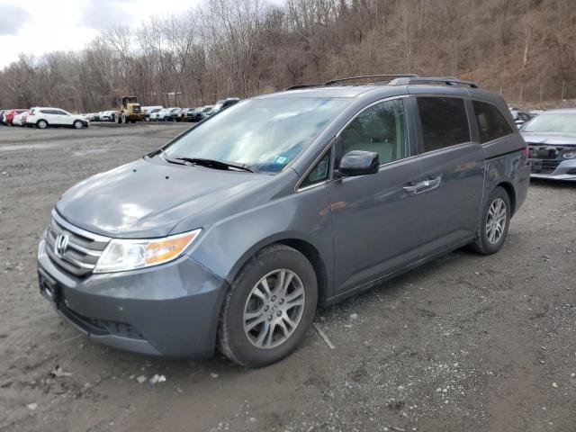 HONDA ODYSSEY EX 2013 with VIN 5FNRL5H66DB030616 - Photo from auction