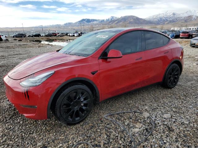 TESLA MODEL Y 2020 with VIN 5YJYGDEE7LF052080 - Photo from auction