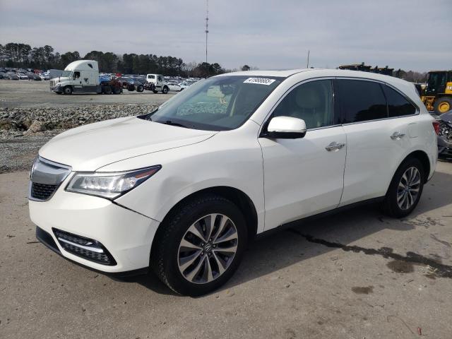 ACURA MDX TECHNO 2015 with VIN 5FRYD3H49FB007313 - Photo from auction