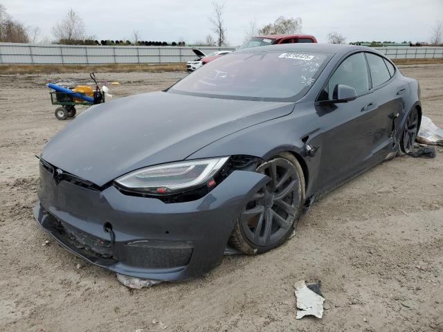 TESLA MODEL S 2022 с VIN 5YJSA1E54NF465048 - Снимка от търг