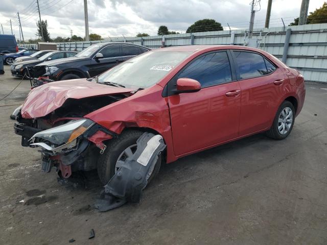 TOYOTA COROLLA L 2016 with VIN 2T1BURHE6GC730299 - Photo from auction