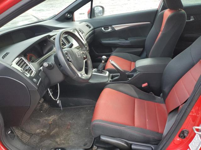 Photo 7 from auction – 2014 HONDA CIVIC SI with VIN 2HGFB6E53EH704600