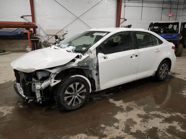 TOYOTA COROLLA LE 2020 with VIN JTDEBRBE7LJ004946 - Photo from auction