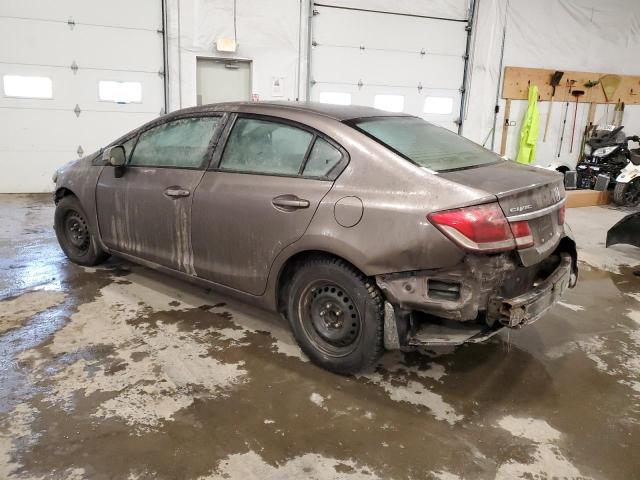 Photo 2 from auction – 2013 HONDA CIVIC LX with VIN 2HGFB2F59DH509946