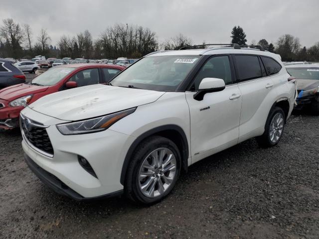 TOYOTA HIGHLANDER 2021 with VIN 5TDDBRCH5MS023925 - Photo from auction