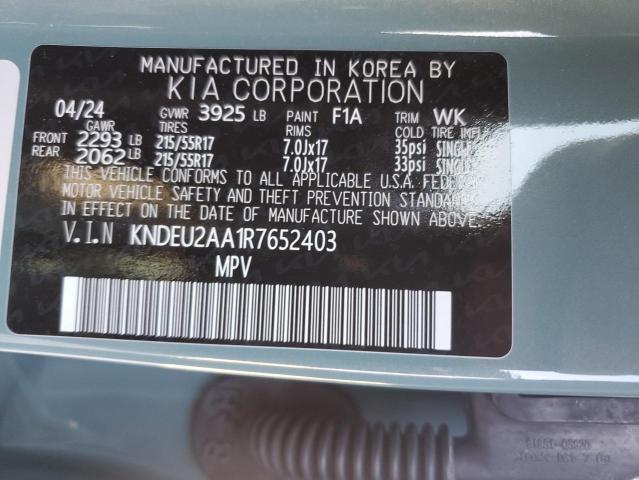Photo 14 from auction – 2024 KIA SELTOS S with VIN KNDEU2AA1R7652403