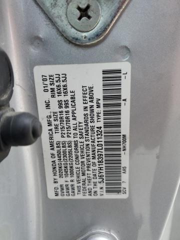 Photo 14 from auction – 2007 HONDA ELEMENT LX with VIN 5J6YH18397L011324