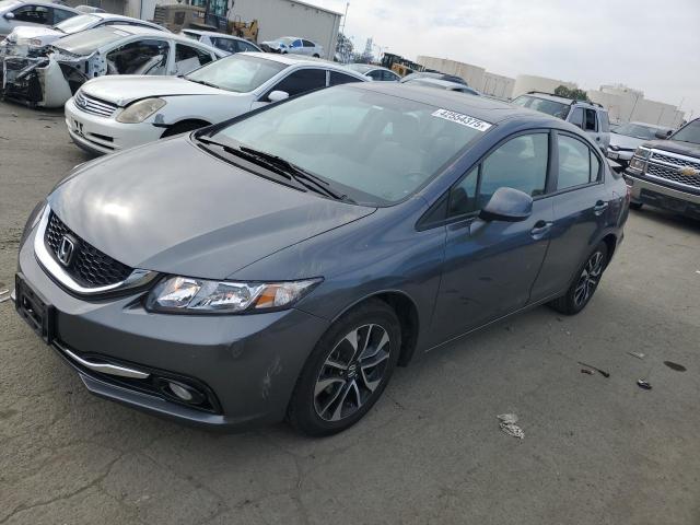 HONDA CIVIC EXL 2013 with VIN 19XFB2F96DE225011 - Photo from auction