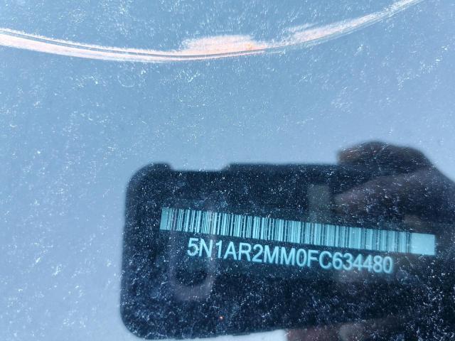 Photo 14 from auction – 2015 NISSAN PATHFINDER with VIN 5N1AR2MM0FC634480