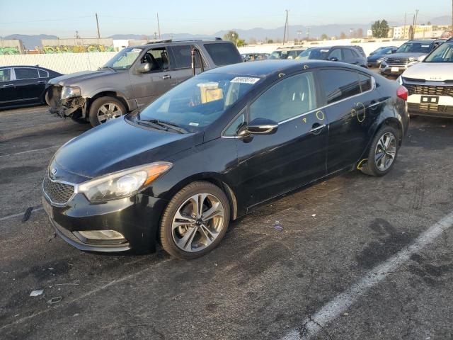 KIA FORTE EX 2014 with VIN KNAFX4A87E5120015 - Photo from auction