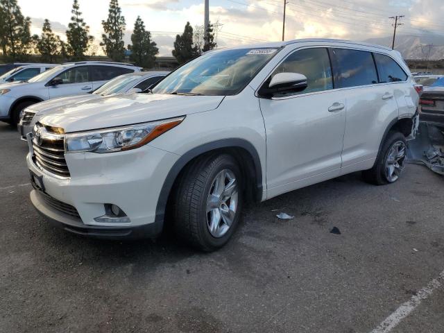 TOYOTA HIGHLANDER LIMITED 2014 with VIN 5TDYKRFH2ES034797 - Photo from auction