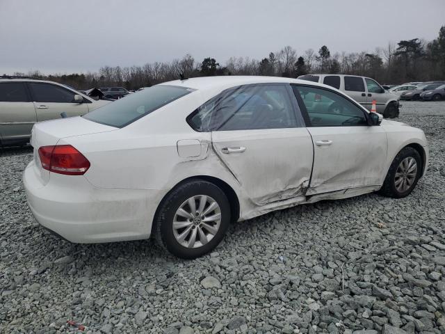 Photo 3 from auction – 2013 VOLKSWAGEN PASSAT S with VIN 1VWAP7A35DC087266
