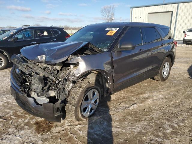 FORD EXPLORER P 2022 with VIN 1FM5K8ABXNGB01877 - Photo from auction
