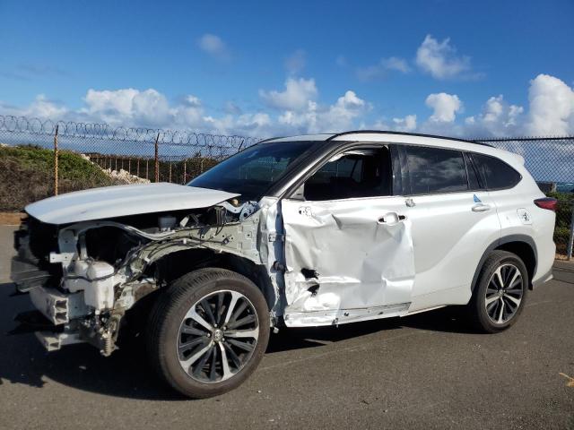 TOYOTA HIGHLANDER 2022 with VIN 5TDLZRAH7NS133662 - Photo from auction