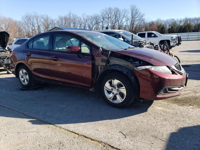 Photo 4 from auction – 2014 HONDA CIVIC LX with VIN 19XFB2F52EE020395