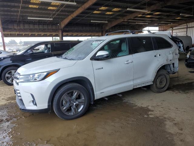 TOYOTA HIGHLANDER 2018 with VIN 5TDDGRFH7JS041481 - Photo from auction