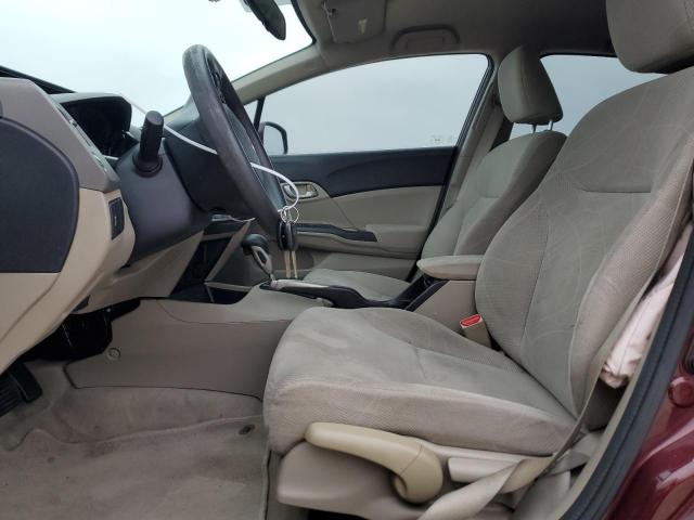 Photo 7 from auction – 2012 HONDA CIVIC LX with VIN 2HGFB2F56CH608772