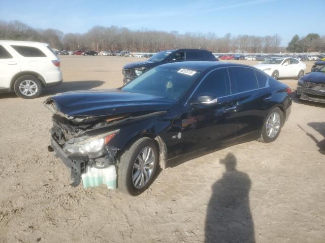 INFINITI Q50 BASE 2016 with VIN JN1CV7AR7GM252287 - Photo from auction