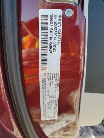 Photo 14 from auction – 2022 CHRYSLER PACIFICA T with VIN 2C4RC3BGXNR238526
