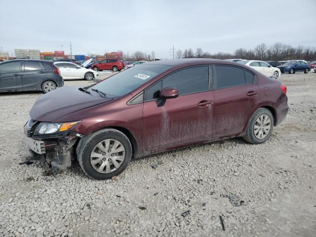 HONDA CIVIC LX 2012 with VIN 19XFB2F57CE099303 - Photo from auction