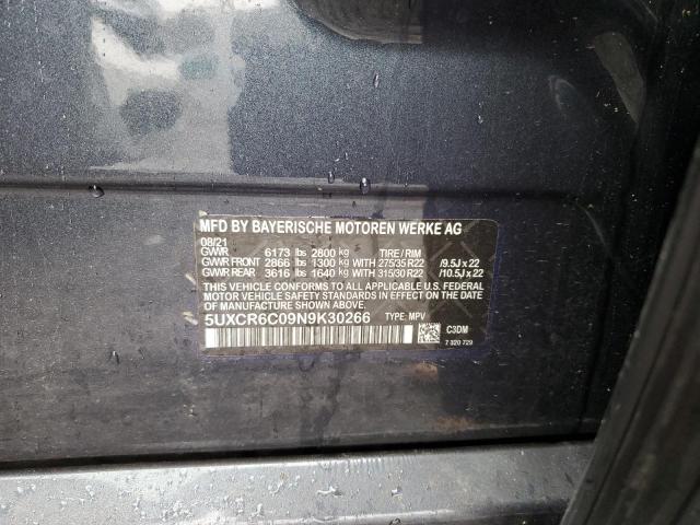 Photo 14 from auction – 2022 BMW X5 SDRIVE with VIN 5UXCR4C05N9K30124