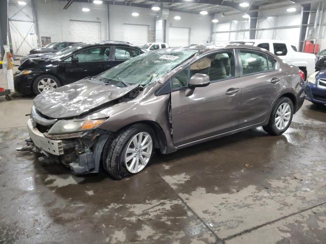 HONDA CIVIC EX 2012 with VIN 2HGFB2F82CH530338 - Photo from auction