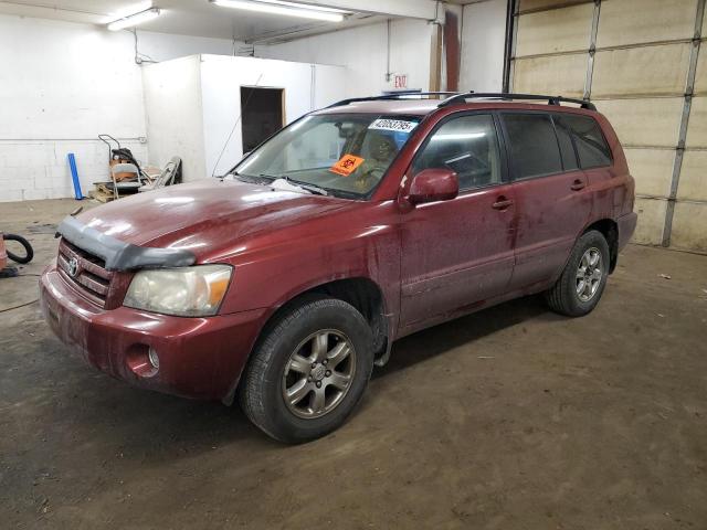 TOYOTA HIGHLANDER 2006 with VIN JTEGP21A460117436 - Photo from auction