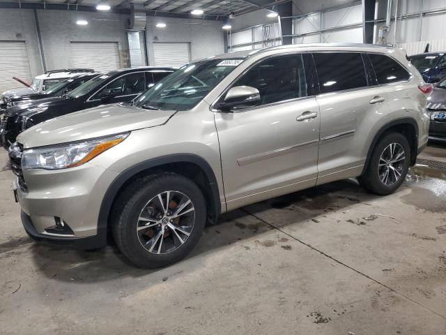 TOYOTA HIGHLANDER 2016 with VIN 5TDJKRFH8GS230389 - Photo from auction