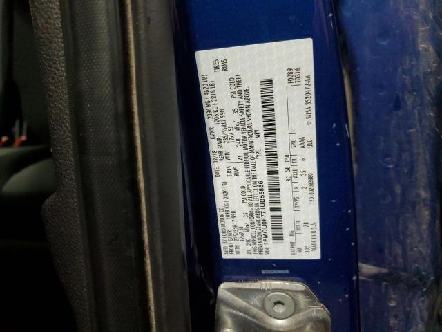 Photo 14 from auction – 2018 FORD ESCAPE S with VIN 1FMCU0F77JUB55866