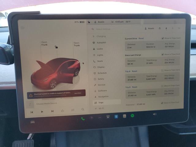 Photo 9 from auction – 2023 TESLA MODEL Y with VIN 7SAYGDEEXPA181243