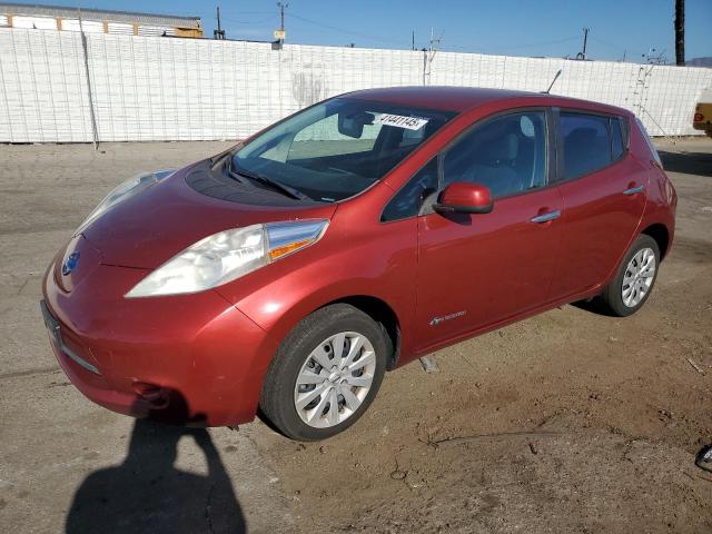 NISSAN LEAF S 2014 with VIN 1N4AZ0CP7EC331768 - Photo from auction