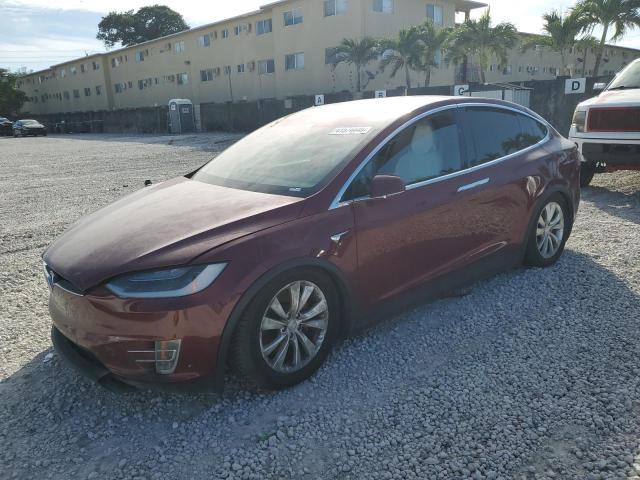 TESLA MODEL X 2016 with VIN 5YJXCAE41GFS02722 - Photo from auction