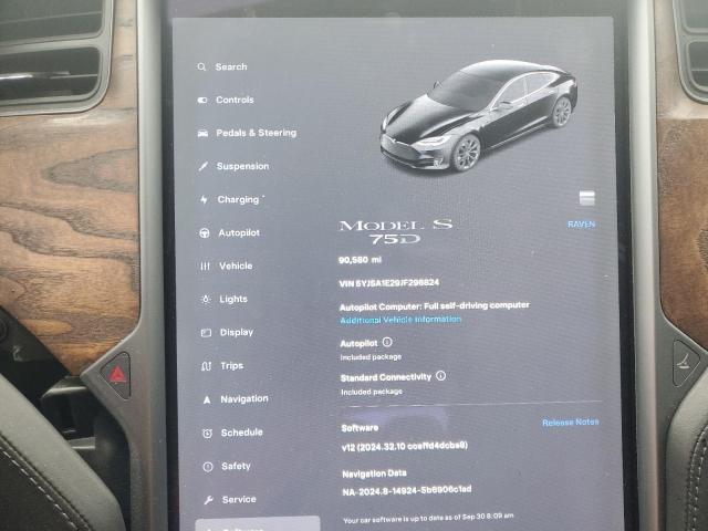 Photo 9 from auction – 2018 TESLA MODEL S with VIN 5YJSA1E29JF296824